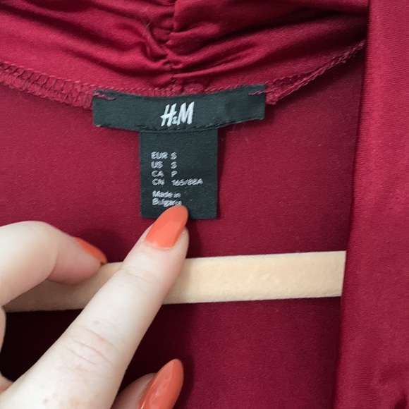 H&M Red Mini Cocktail Dress - Picture 2 of 3